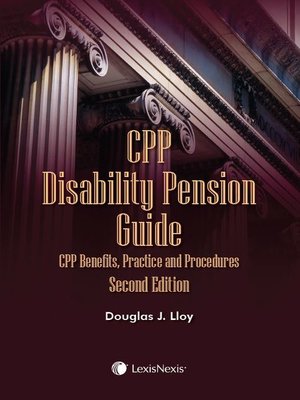 cover image of CPP Disability Pension Guide
